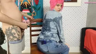 ass worship and jeans wetting