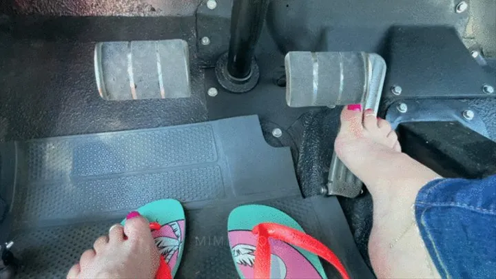 Driving the Jeep Barefoot