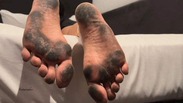 After my foot fetish party