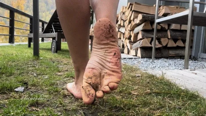 Muddy feet wont hurt you