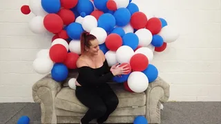 Jubliee Mass Pop 100+ balloons