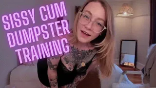 Sissy Cum Dumpster Training