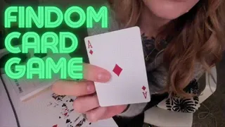 Findom Card Game Live Session