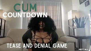 Cum Countdown - tease and denial