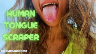 Human Tongue Scraper