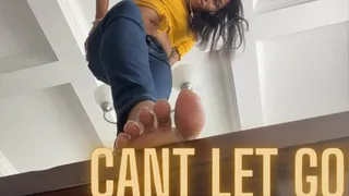 CANT LET GO OVER THE LEDGE FOOT WORSHIP