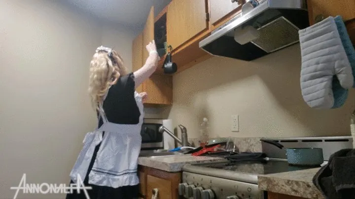 Maid Helps Her Master