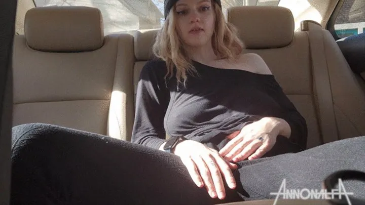 Masturbating in Car