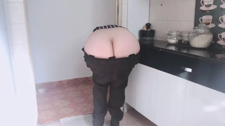 Buttcrack House Cleaning Office Clothes