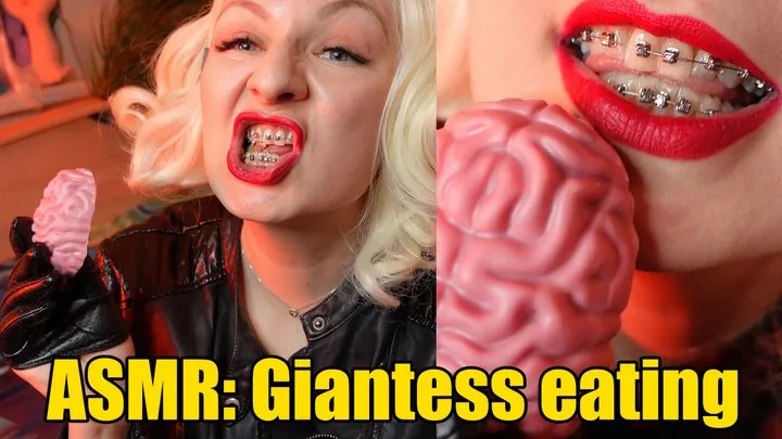 ASMR: Giantess eating brain