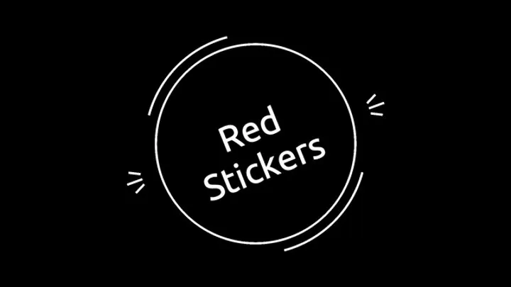 Red Stickers