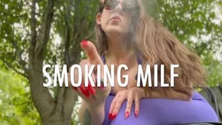 SMOKING MILF