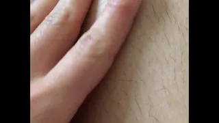 Hairy legs (extreme close-up)