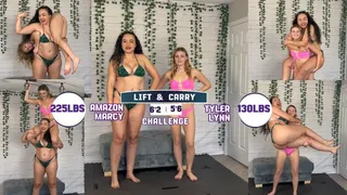 Lift and Carry Challenge #18: Amazon Marcy VS Tyler Lynn