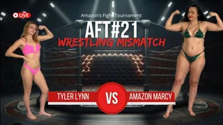 AFT# 21 - Tyler Lynn VS Amazon Marcy: Wrestling Mismatch - Amazon's Fight Tournament