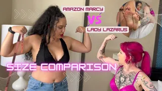 Size Comparison: Amazon Marcy vs Lady Lazarus