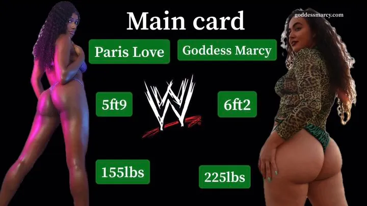 Competitive Wrestling AFT#3: Goddess Marcy VS Paris Love - Main Card