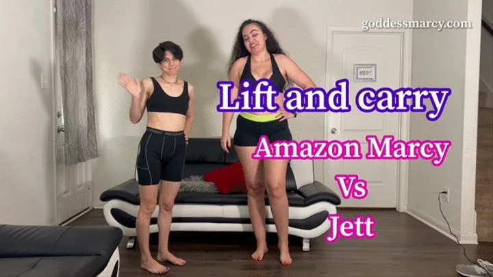 Lift and carry: Amazon Marcy vs Jett