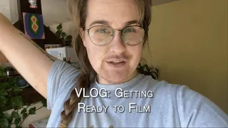 VLOG: Getting Ready to Film, Shower and Shave