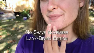 Month ONE Lady Beard Growth Documentary