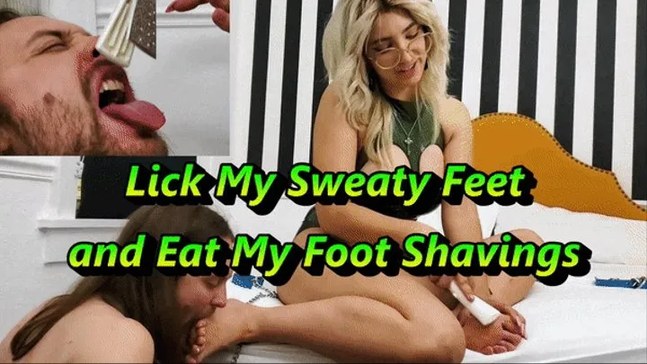 Lick My Sweaty Feet and Eat My Foot Shavings - Goddess Elektra