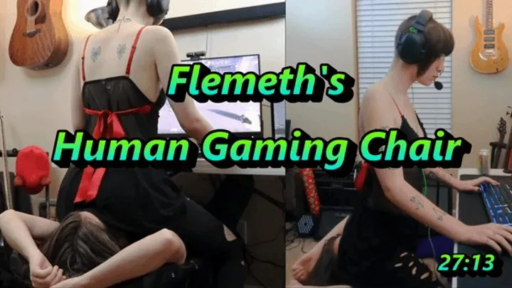 Fle Human Gaming Chair Facesitting