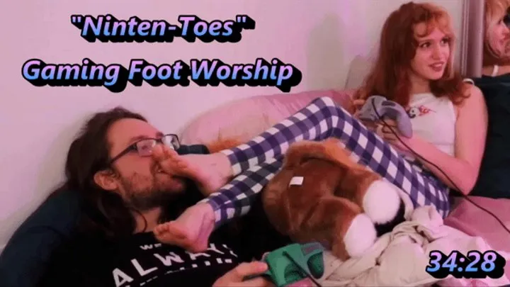 Ninten-Toes Gaming Foot Worship - Fox