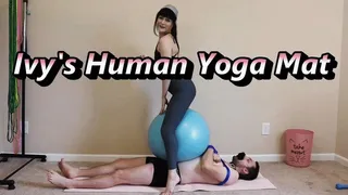 Ivy's Human Yoga Mat