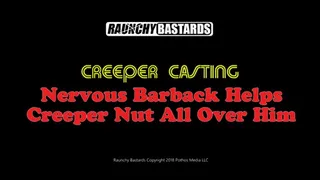 Barback Lets Creep Nut All Over Him