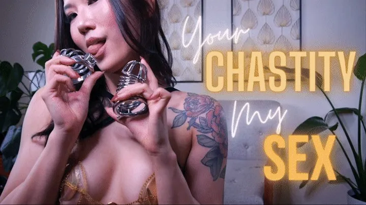 Your Chastity My Sex