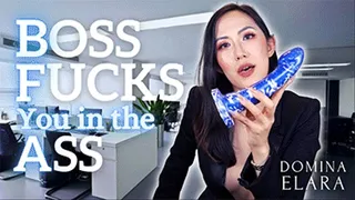 Asian Boss Fucks You In The Ass