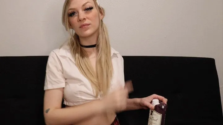 School Girl DRINKING for the first time- See What Happens Next