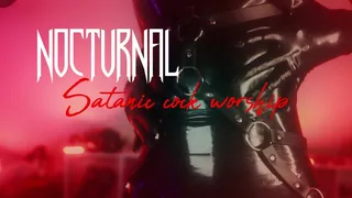 Satanic cock worship