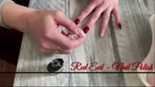 Evil Red - Nail Polish