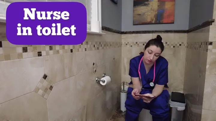 Nurse in Toilet