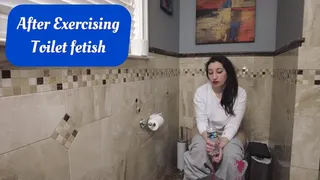 After Exercising - Toilet Fetish