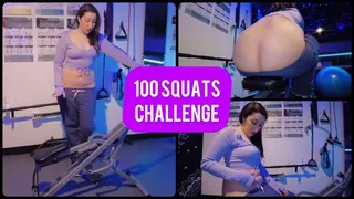 100 Squats Challenge