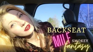 Your MILF Pulls You Into Backseat for Smokey Fantasy