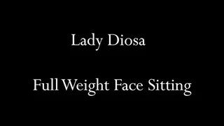 Lady Diosa's Full weight face sitting (replacement)