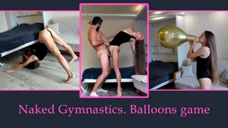 Naked Gymnastics Balloons game