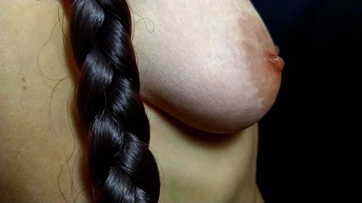 Natural tits and nipple sucking