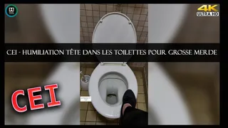 CEI - Humiliation tête dans les toilettes pour grosse merde