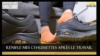 Renifle mes chaussettes après le taff