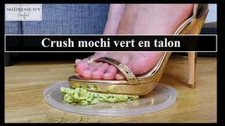 Crush mochi vert en talon