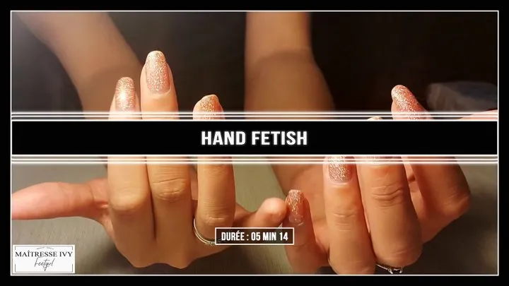 Fetish Hand Admire mes mains parfaite loser