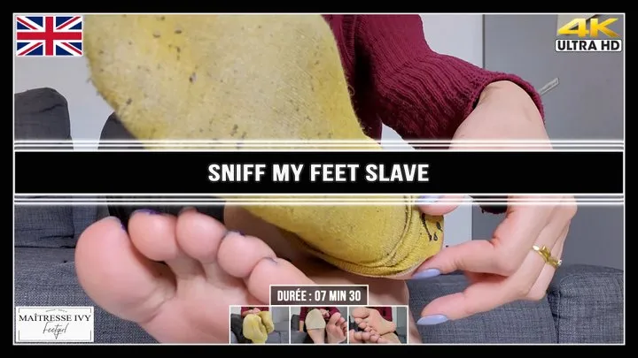 Sniff my feet slave ( English )