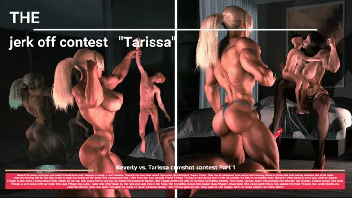 Beverly vs Tarissa jerk of contest part01 incl