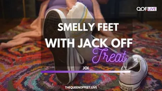 SMELLY FEET WITH JACK OFF TREAT