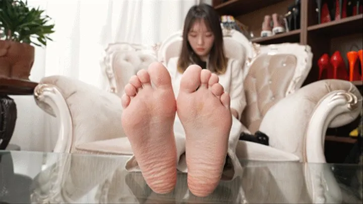 Sexy model Wenwen shows her sexy little feet3