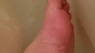 Footsie with my hand